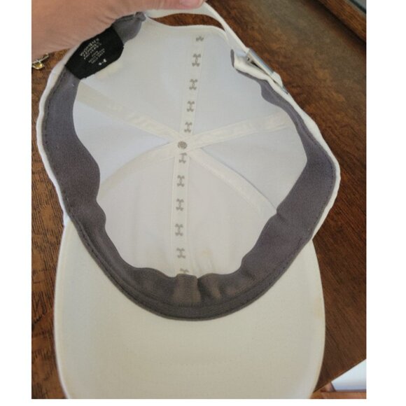 UNDER ARMOUR White Women's Logo One Size OSFA Hat Cup - Picture 2 of 7
